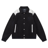 AMlRl Varsity Logo-Embroidered Jacket